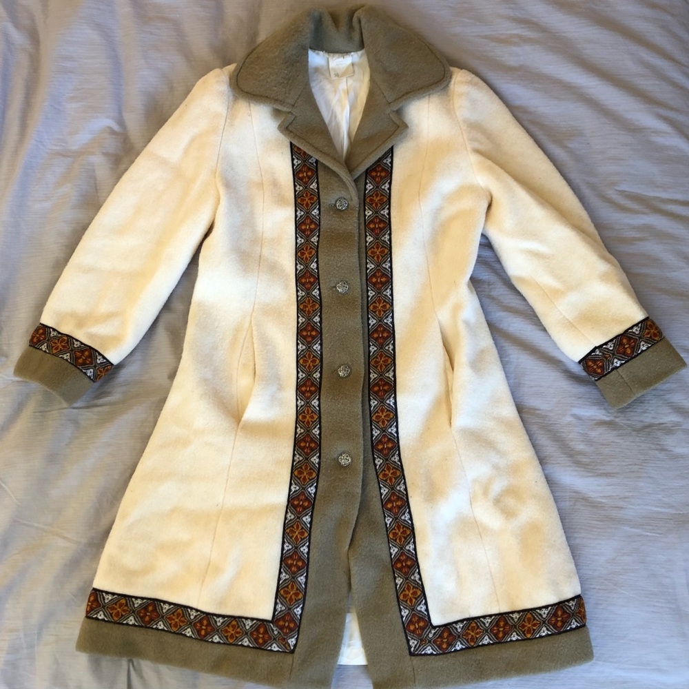 Vintage Polish Wool Coat
